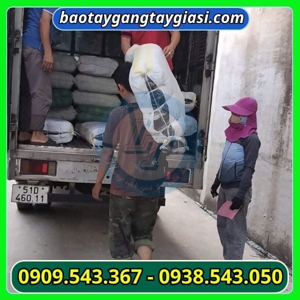 Giao hàng găng tay Giao hàng găng tay