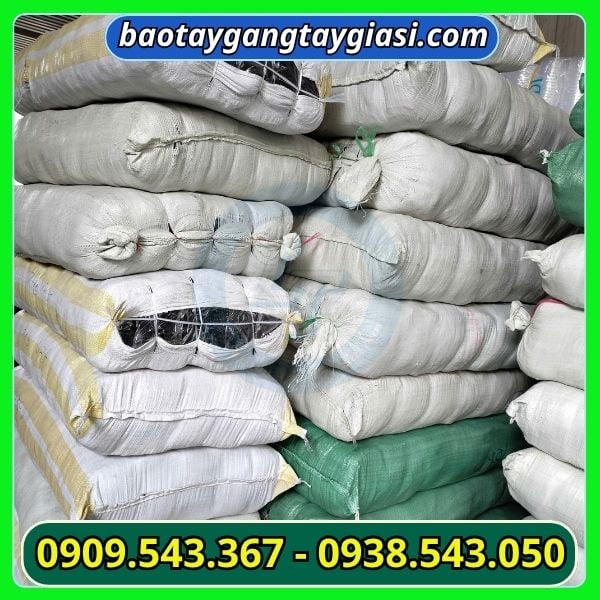 Kho găng tay len poly sẵn kho Kho găng tay len poly