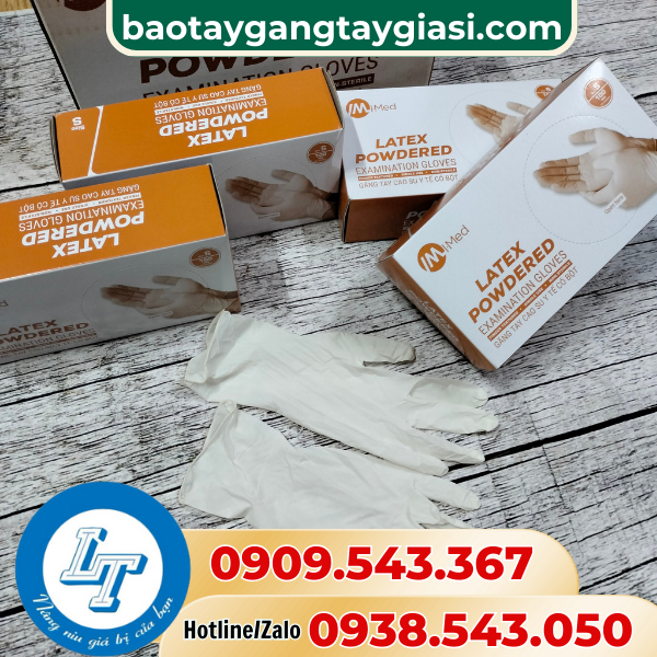 Găng tay y tế có bột Găng tay y tế có bột