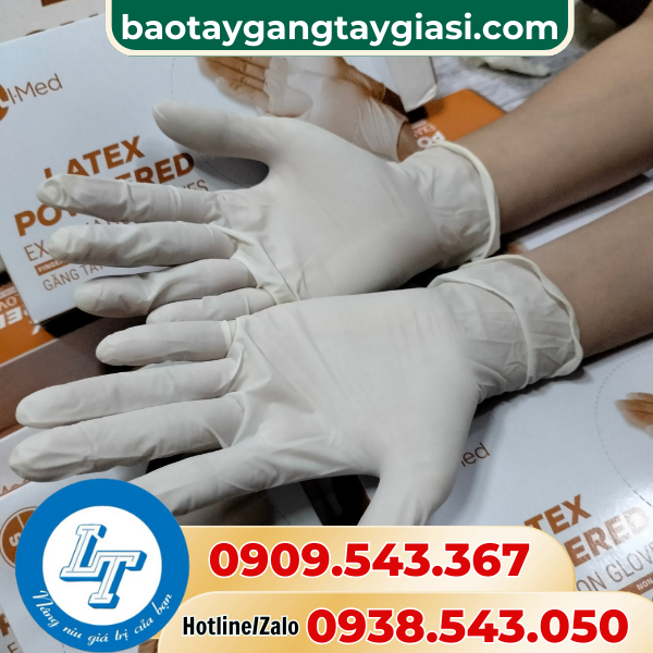 Găng tay y tế có bột Găng tay y tế có bột