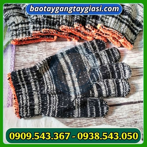 Găng tay len muối tiêu 70g giá xưởng rẻ Găng tay len muối tiêu 70g giá xưởng rẻ