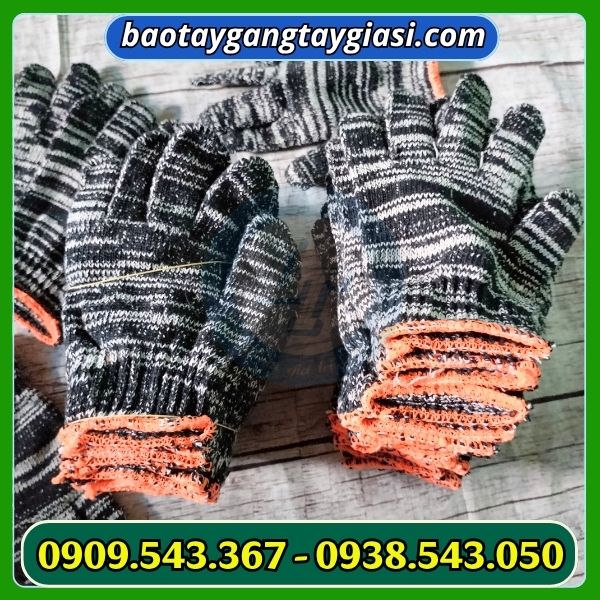 Găng tay len muối tiêu 70g giá rẻ Găng tay len muối tiêu giá sỉ