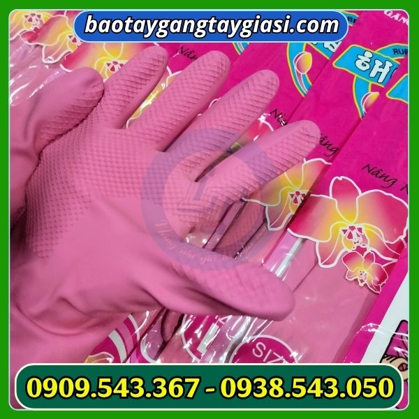 Găng tay cao su Hướng Dương size L Găng tay cao su Hướng Dương size L