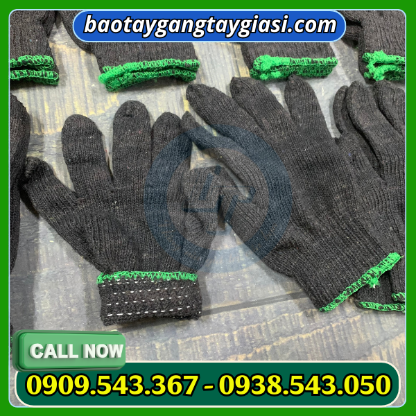 Găng tay len xám đen Găng tay len xám đen