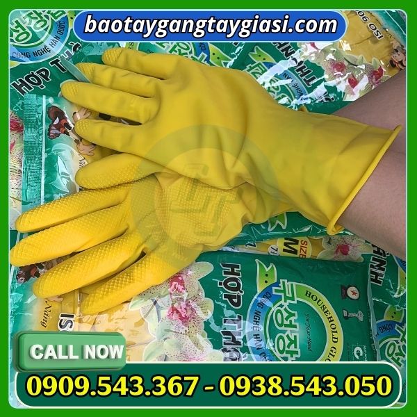 Găng tay cao su Hợp Thành Găng tay cao su Hợp Thành