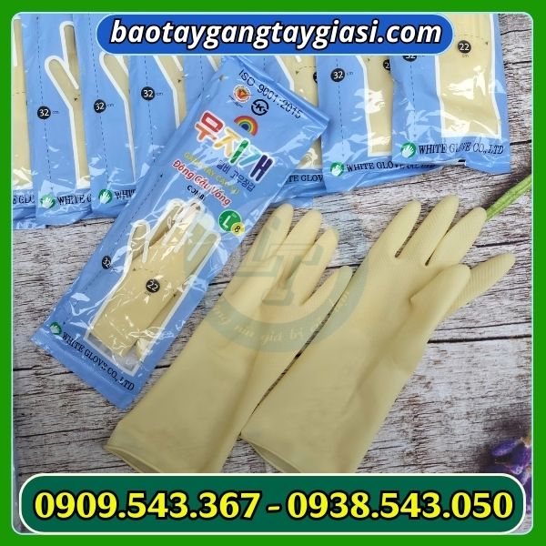 Găng tay cao su Đông Cầu Vồng Combi Găng tay cao su Đông Cầu Vồng