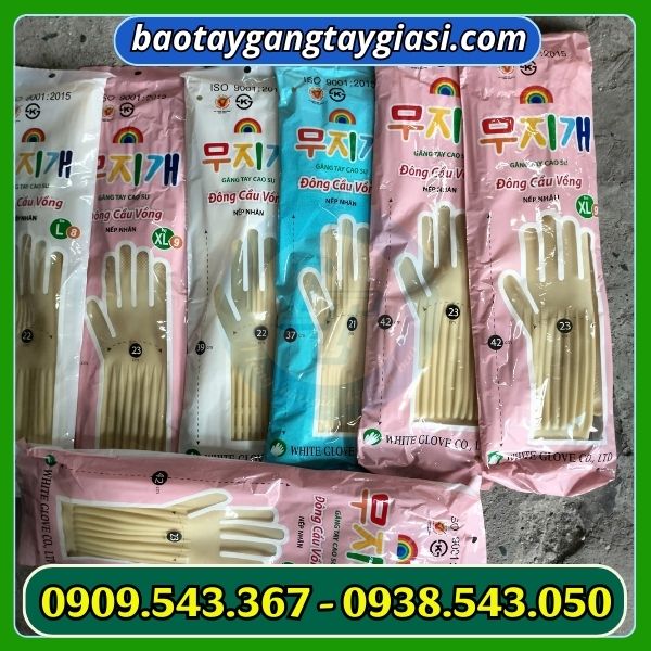 Găng tay cao su Đông Cầu Vồng Găng tay cao su Đông Cầu Vồng