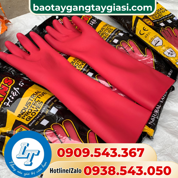 Găng tay chống dầu và hóa chất Găng tay chống dầu và hóa chất