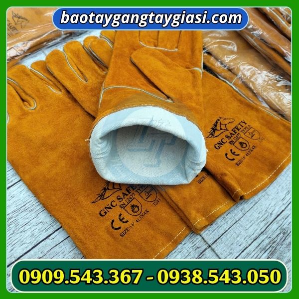 Găng tay da hàn giá sỉ