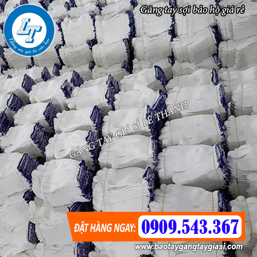 cung ứng găng tay sợi bảo hộ số lượng lớn