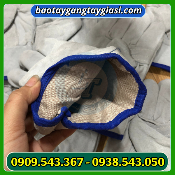 Găng tay da hàn 2 lớp Găng tay da hàn