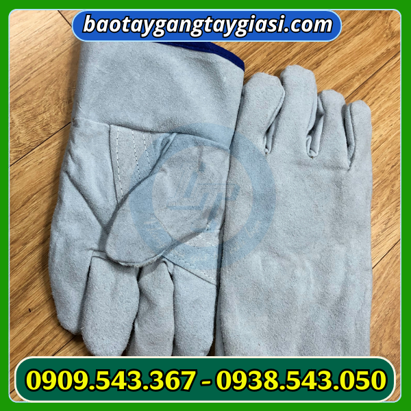 Găng tay da hàn giá rẻ Găng tay da hàn