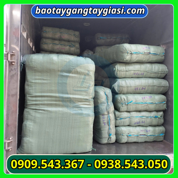 Găng tay vải kaki