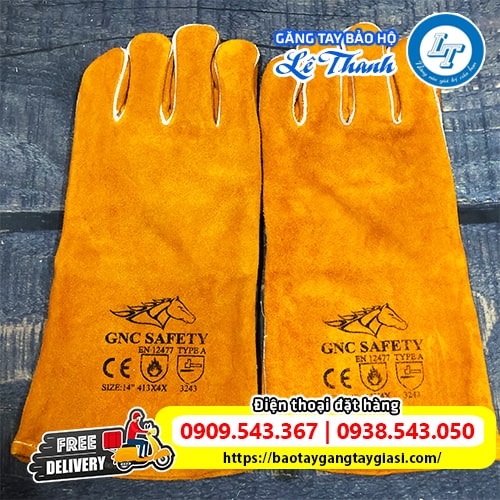 Găng tay da hàn con ngựa Găng tay da hàn con ngựa