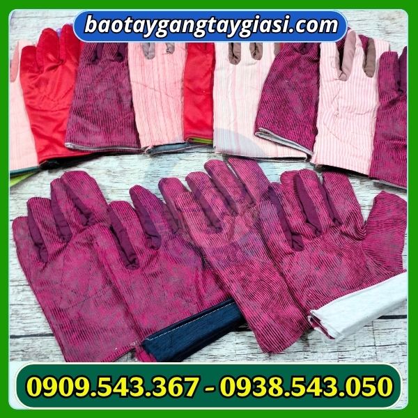 Găng tay vải mập giá sỉ Găng tay vải mập giá sỉ