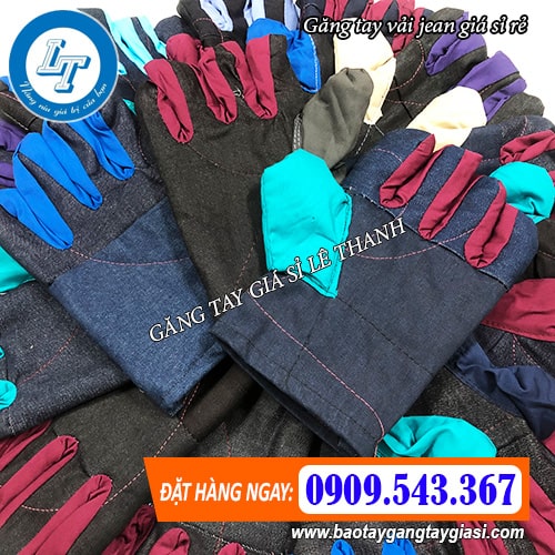 găng tay vải jean chất lượng giá rẻ găng tay vải jean chất lượng giá rẻ