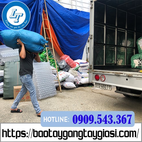 Bán số lượng lớn bao tay len kem trắng