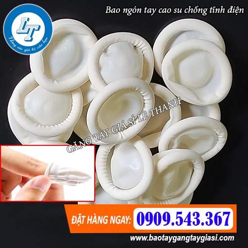 bao ngón tay cao su chống tĩnh điện có đai bao ngón tay cao su chống tĩnh điện có đai chống tuột