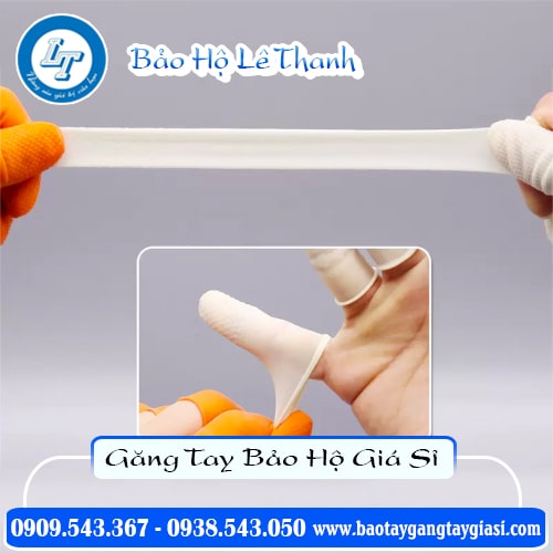Bao ngón tay cao su co giãn tốt Bao ngón tay cao su co giãn tốt
