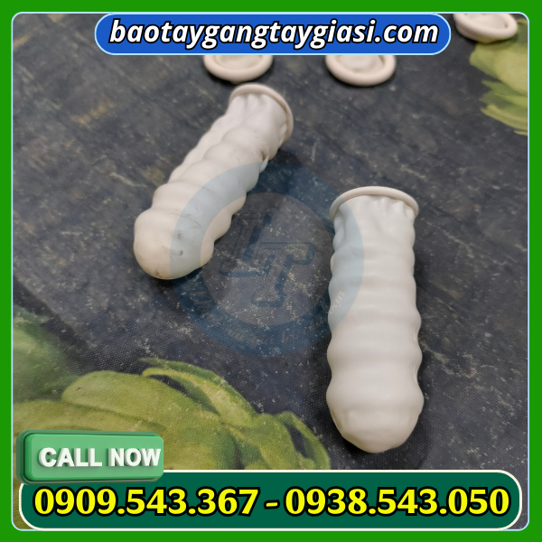 Bao ngón tay cao su có đai giá rẻ Bao ngón tay cao su có đai giá rẻ