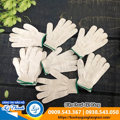 Bao tay len kem bảo hộ lao động an toàn Bao tay len kem bảo hộ lao động an toàn