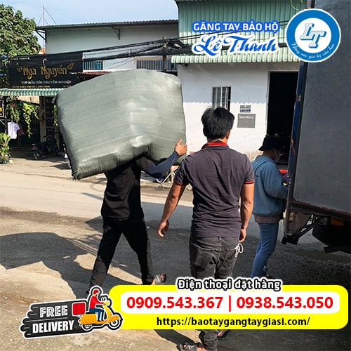 Bao tay len kem giao hàng