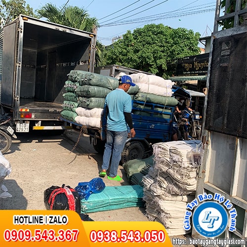 Bao tay muối tiêu giao toàn quốc đúng hẹn