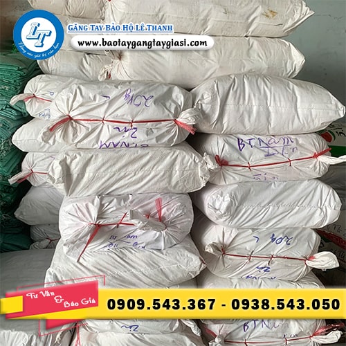 Bao tay nilon đóng bao 20kg Bao tay nilon đóng bao 20kg