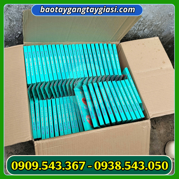 Bao tay xốp dùng 1 lần thùng 100 hộp Bao tay xốp dùng 1 lần