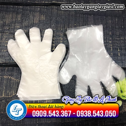 Bao tay nilon trơn và bao tay nilon có gai