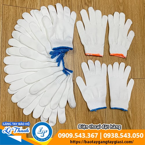 Bao tay sợi poly dày chắc giá rẻ Bao tay sợi poly dày chắc giá rẻ