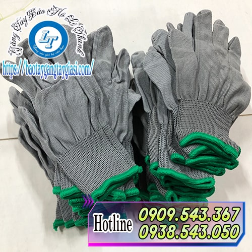 Bao tay vải mỏng màu xám Bao tay vải mỏng màu xám