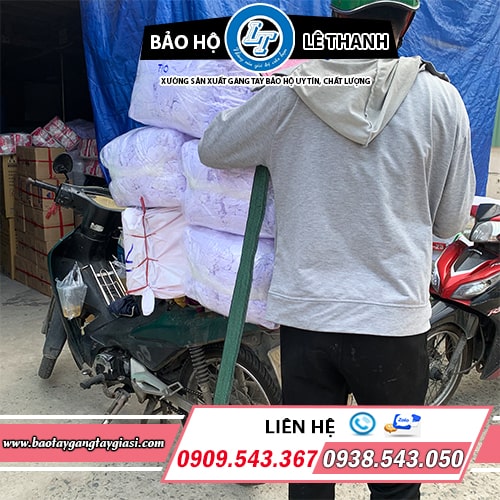 Bao tay vải ráp kẻ giao hàng nhanh đúng hẹn Bao tay vải ráp kẻ giao hàng nhanh đúng hẹn