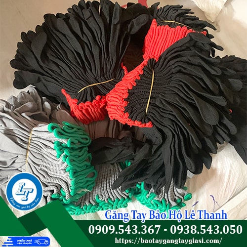 Bao tay vải thun giá rẻ đủ màu Bao tay vải thun giá rẻ đủ màu