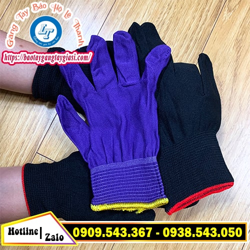 Bao tay vải thun màu Bao tay vải thun màu