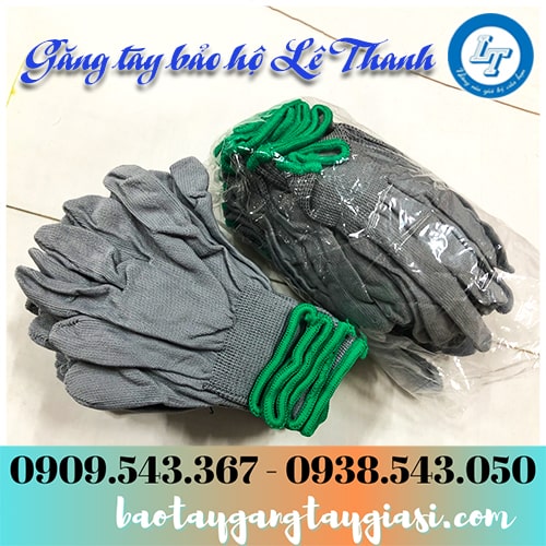 Bao tay vải thun mỏng xám