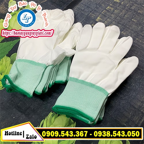 Bao tay vải trắng bảo hộ an toàn khi làm việc Bao tay vải trắng bảo hộ an toàn khi làm việc