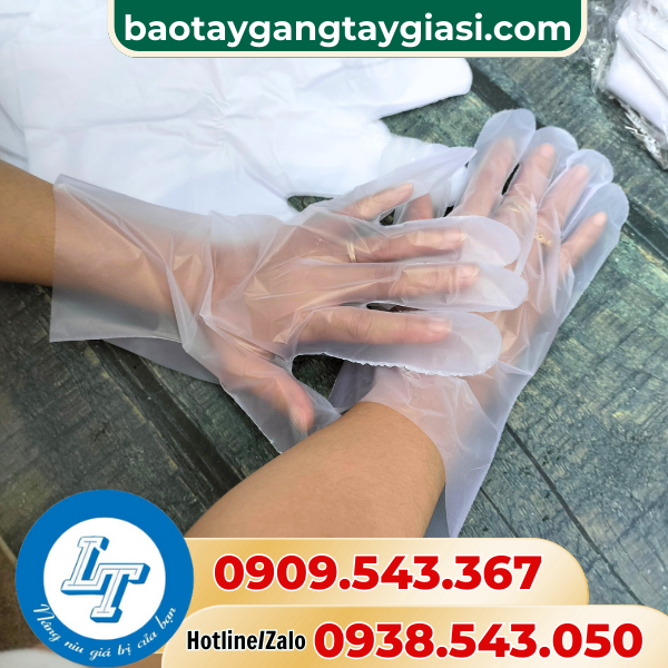 Bao tay xốp dùng 1 lần tiện lợi giá rẻ Bao tay xốp dùng 1 lần tiện lợi