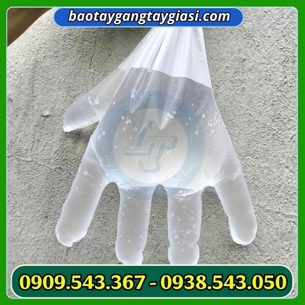 Găng tay xốp dẻo chống thấm nước tốt Găng tay xốp dẻo