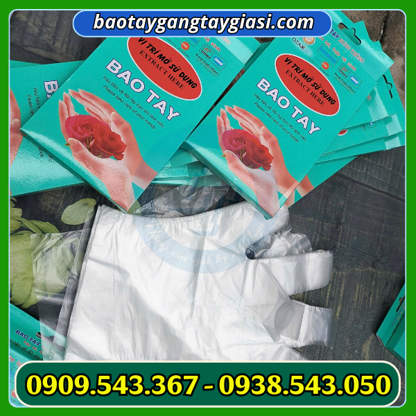 Bao tay xốp dùng 1 lần Bao tay xốp dùng 1 lần