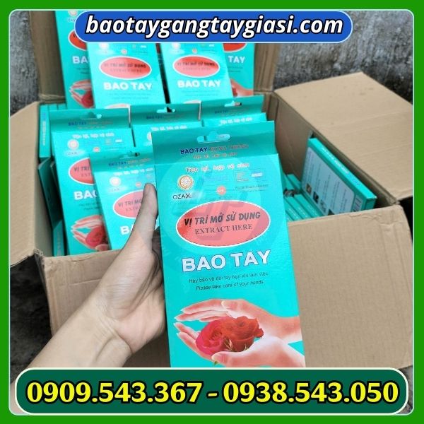 Găng tay xốp dẻo