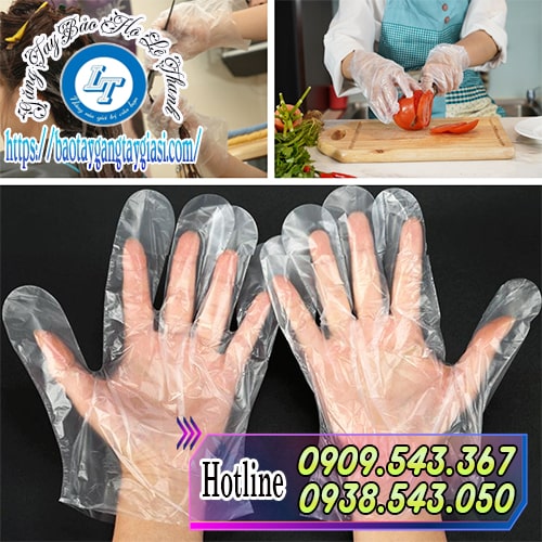 Bao tay xốp dùng 1 lần đa năng Bao tay xốp dùng 1 lần đa năng