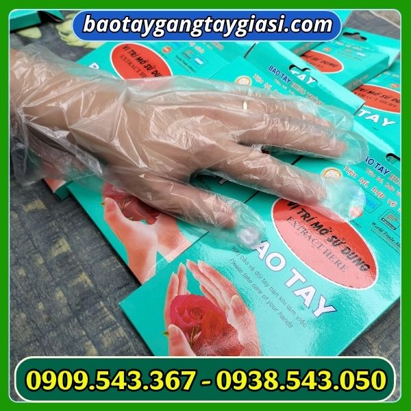 Găng tay xốp đóng hộp giá sỉ Găng tay xốp giá sỉ