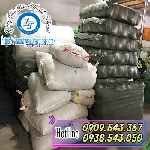 Bao tay xốp trắng sẵn kho giá rẻ Bao tay xốp trắng sẵn kho giá rẻ