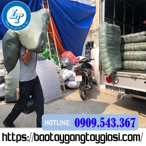 Bỏ mối găng tay len phủ hạt