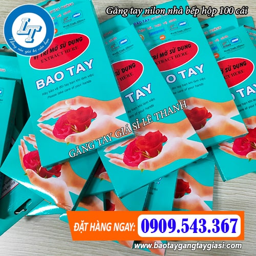 găng tay nilon nhà bếp hộp 100 cái giá rẻ bán sỉ găng tay nilon nhà bếp hộp 100 cái giá rẻ