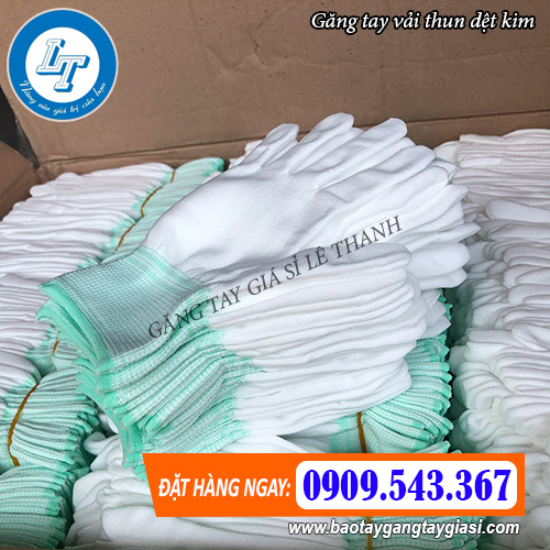 bán sỉ găng tay vải thun dệt kim giá rẻ