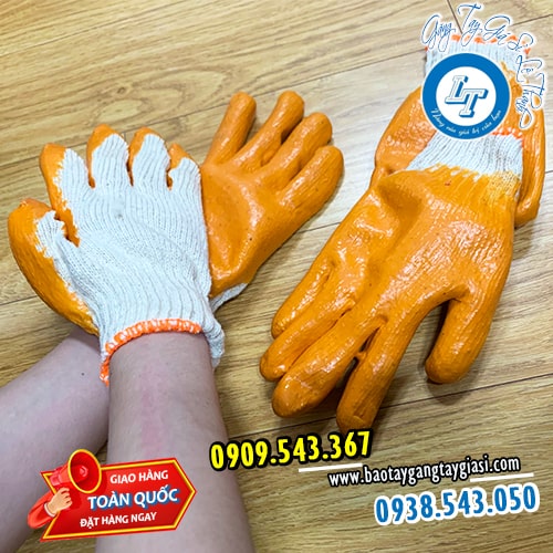 Chuyên sỉ bao tay len phủ cao su tại TPHCM Chuyên sỉ bao tay len phủ cao su tại TPHCM