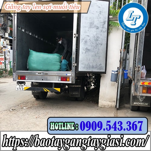 Cơ sở phân phối găng tay len muối tiêu giá rẻ cạnh tranh