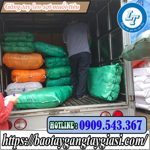 Cơ sở phân phối găng tay sợi muối tiêu giá rẻ cạnh tranh